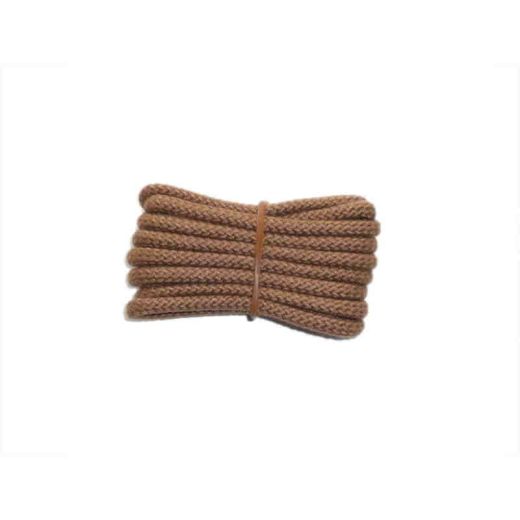 Shoelace classic, 75 cm, light brown, sport round