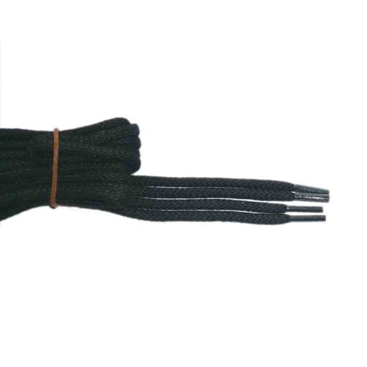 Schnürsenkel/Schuhband klassisch, 75 cm, schwarz, sport rund