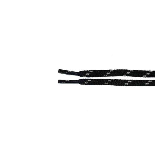 Schnürsenkel/Schuhband rund dick 180 cm schwarz/weiss für Bergsport, Trekking, Outdoor Sport