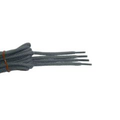 Shoelace classic, 90 cm, grey, sport round