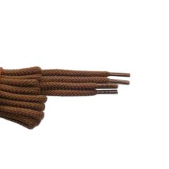 Shoelace classic, 120 cm, light brown, sport round