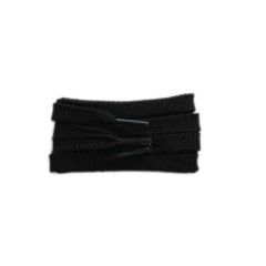 Schnürsenkel/Schuhband sport, 150 cm, schwarz, flach