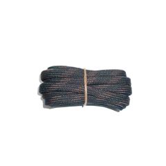 Schnürsenkel/Schuhband halbrund 150 cm schwarz/braun für Bergsport, Trekking, Outdoor