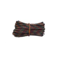 Shoelace circle strong 200 cm brown / green / red for Mountaineering, Trekking, Outdoor