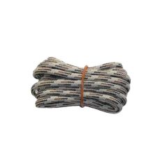 Shoelace circle strong 180 cm brown / light brown / white for Mountaineering, Trekking, Outdoor