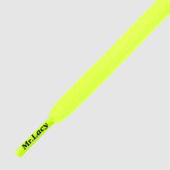 Mr Lacy 130 cm neon lime yellow, oval, Slimmies